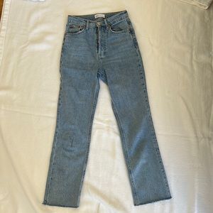 Zara Jeans cropped flare
